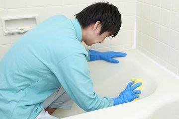 浴室の清掃
